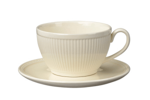 wedgwood soepkop en schotel