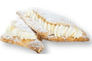 appelflappen met slagroom