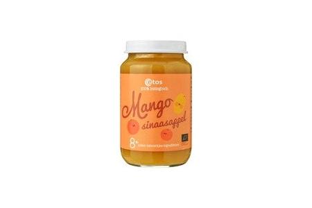 etos biologisch fruithapje mango sinaasappel