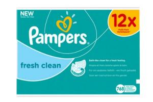 pampers fresh and clean