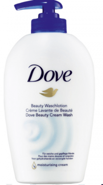 dove beauty cream wash