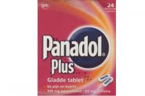 panadol plus 500 mg  65 mg paracetamol en coffeine gladde tablet