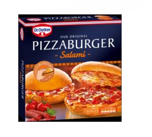 dr. oetker pizzaburger salami 2 stuks