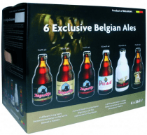 6 exclusive belgian ales