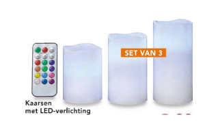 led kaarsen