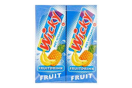 wicky fruitdrink fruit zonder suiker