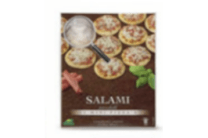 salami mini pizzas