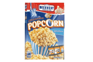 magnetron popcorn zout