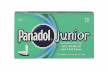 panadol junior 250 mg zetpillen voor kinderen van 1 tot 6 jaar