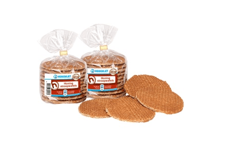 hoogvliet honing stroopwafels