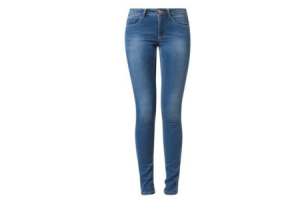 skinny denim broek