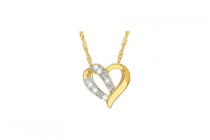 gouden ketting met diamant