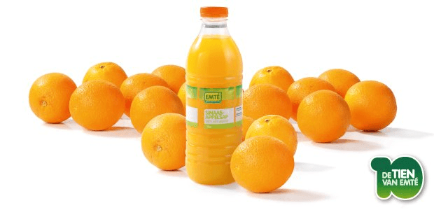 vers geperst sinaasappelsap