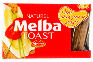 van der meulen melba toast naturel venster