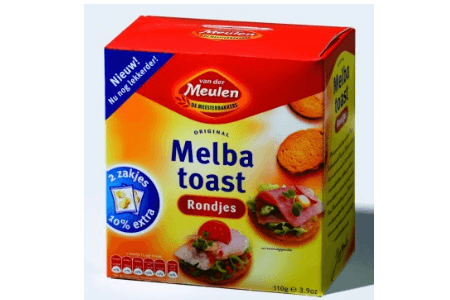 melba toast rondjes