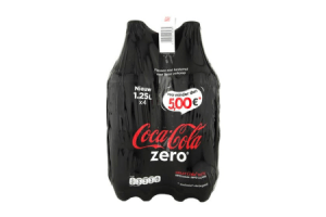 coca cola zero 4 pack