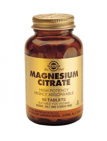solgar magnesium citrate