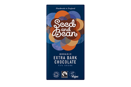seed and bean pure chocolade