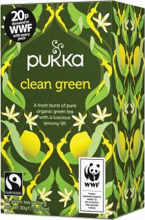 pukka clean green tea