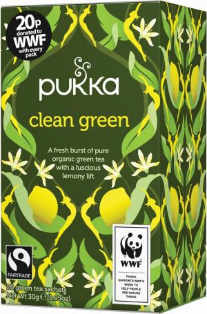 pukka clean green tea