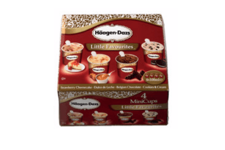 haagen dazs little favourites of fruit variety