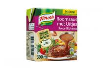 knorr roomsaus met uitjes