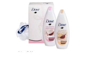 dove cadeauset douchegel kokosmelk  jasmijnblaadjes plus sheaboter  vanille