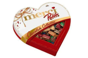 merci petits hart chocolate collection