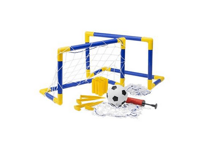 playing kids 2 in 1 voetbalgoal