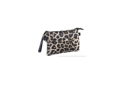 true spirit clutch met luipaardprint