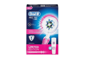 oral b elektrische tandenborstel pro 750 limited edition pink