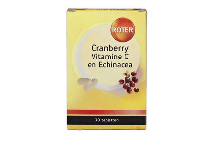 roter cranberry vitamine c en echinacea