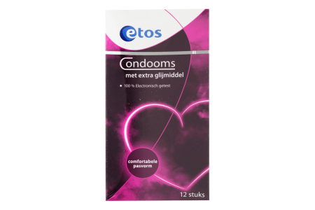 etos condooms extra glijmiddel