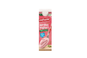 melkunie fruityoghurt aardbei 0 vet