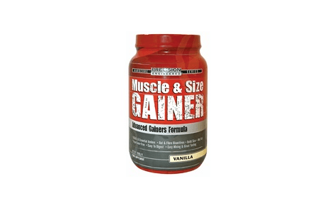 precision engineered muscle  size gainer vanilla