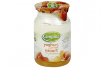 campina yoghurt op fruit perzik
