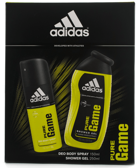 adidas pure game geschenkset