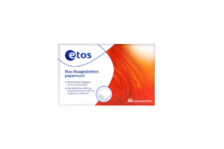 etos maagtabletten pepermunt