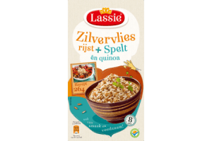 lassie zilvervliesrijst plus spelt en quinoa