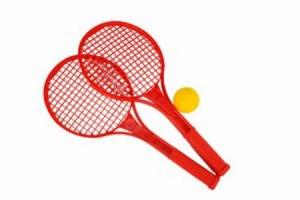 tennisset soft met bal