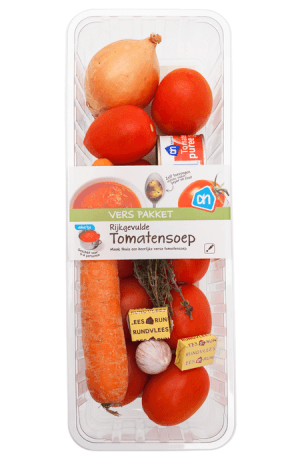 ah vers pakket rijkgevulde tomatensoep