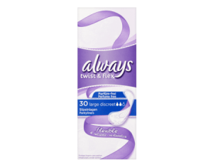 always twist  flex large discreet