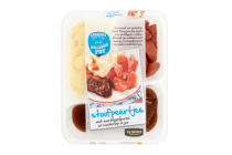 jumbo stoofpeertjes met aardappelpuree en runderlap in jus