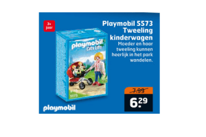 playmobil 5573 tweeling kinderwagen