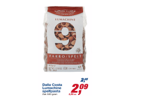 della costa lumachine speltpasta