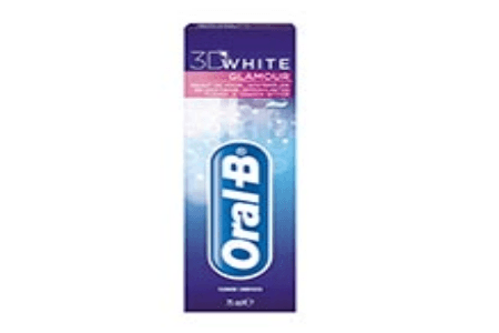oral b tandpasta 3d white glamour