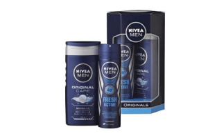 nivea men active clean cadeauset