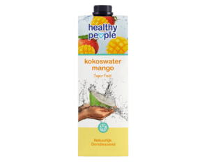 healthy people kokoswater mango