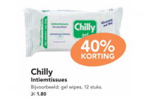 chilly intiemtissues 40 korting