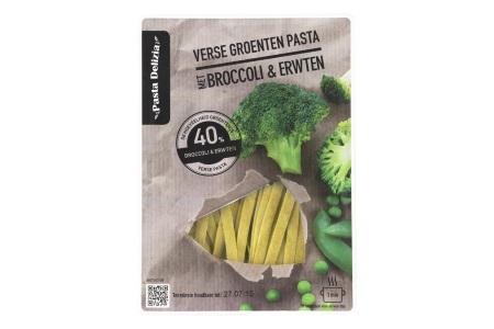 pasta delizia groentepasta broccoli   peulvruchten